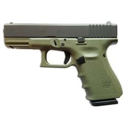 Glock 23 Gen 4 Battlefield Green
