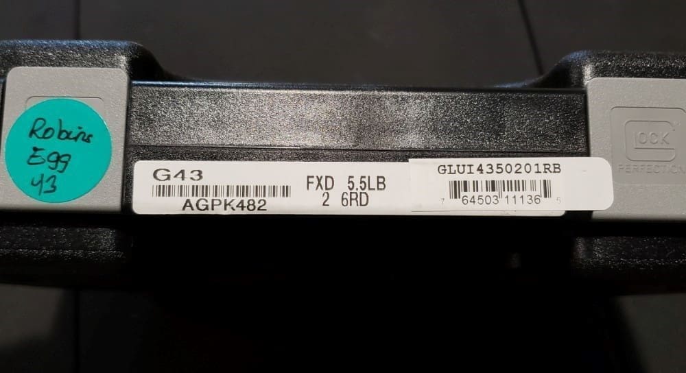 Glock 43 Robin Egg Blue — image 3