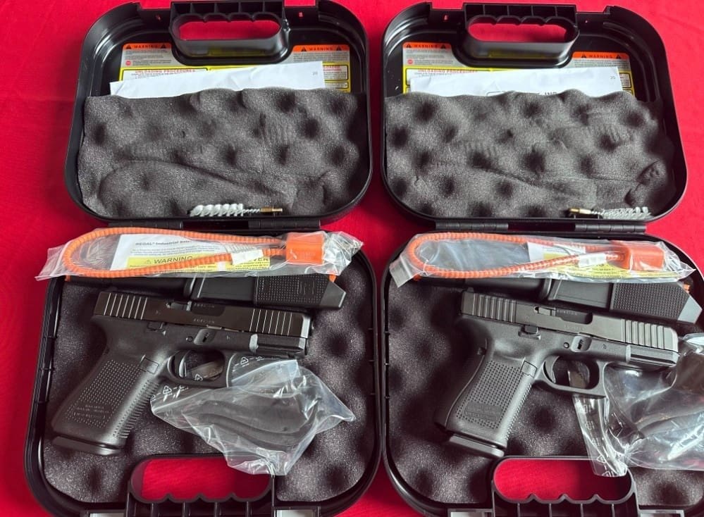 GLOCK G19M MOS 9MM- A Pair of Consecutive Serial Set