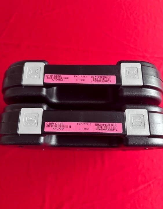 GLOCK G19M MOS 9MM- A Pair of Consecutive Serial Set — image 2