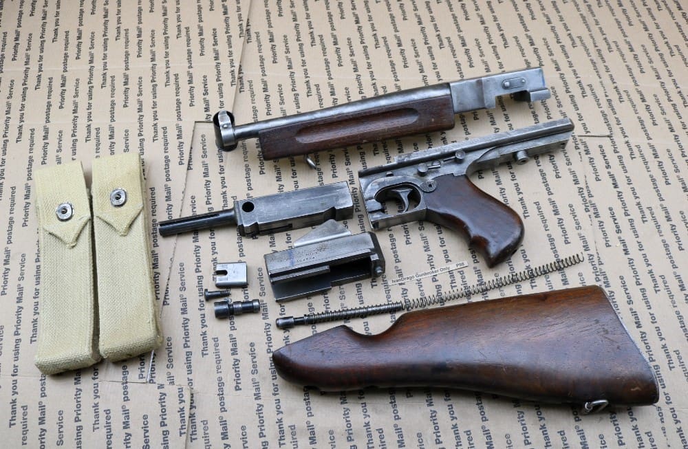 Thompson M1A1 SMG Parts Kit M1 Original Barrel